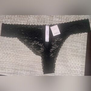 Auden Black Lace Bikini Panty
